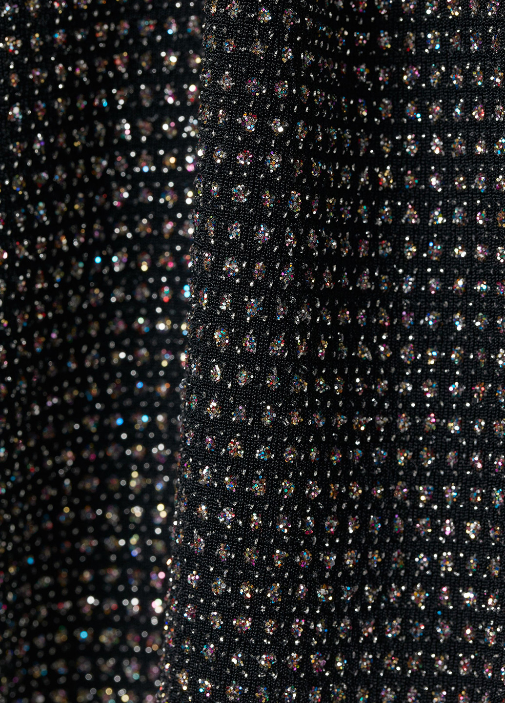 Гольф H&M однотонный чёрный кэжуал полиамид