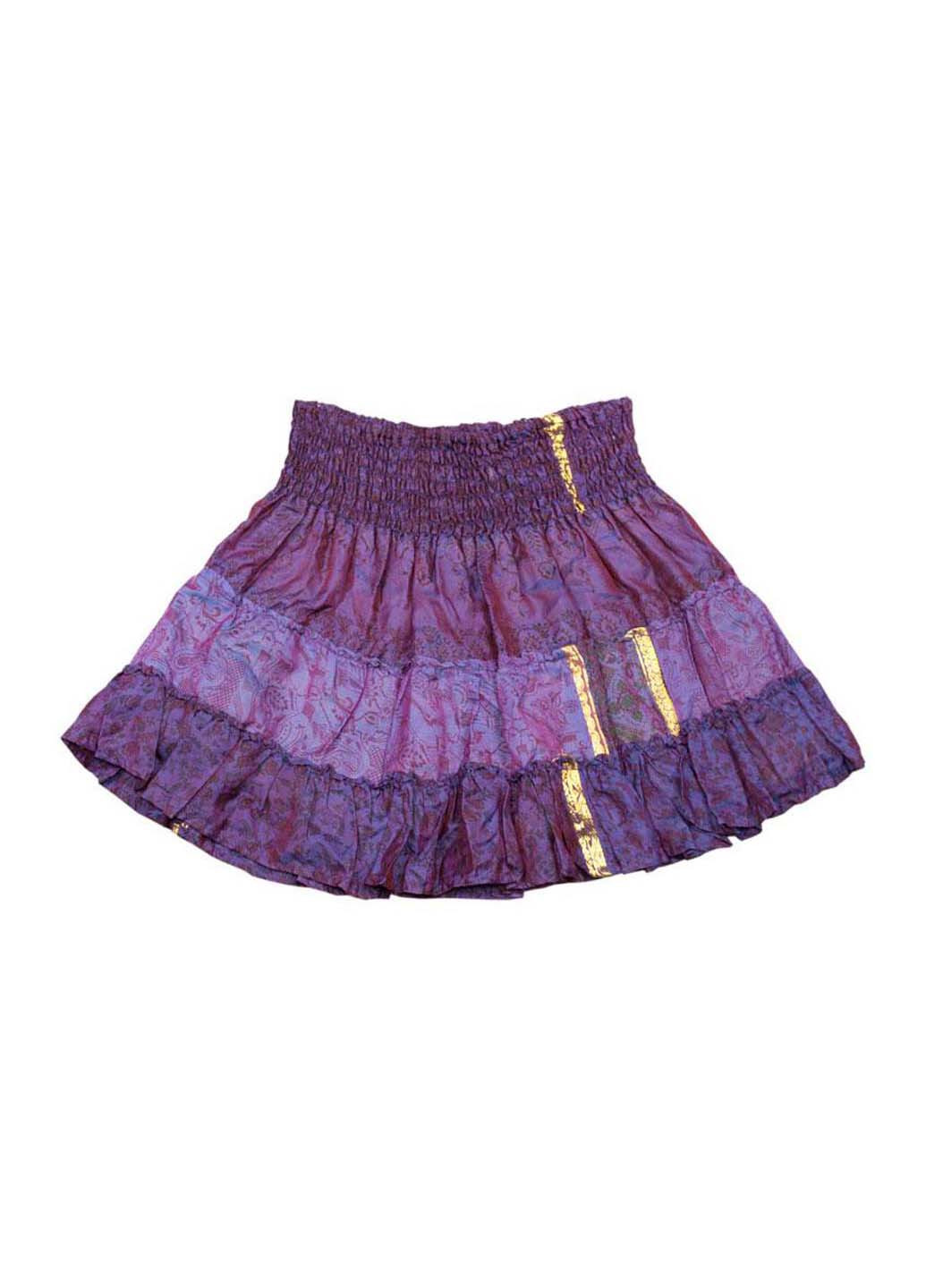 Фиолетовая кэжуал юбка KARMA