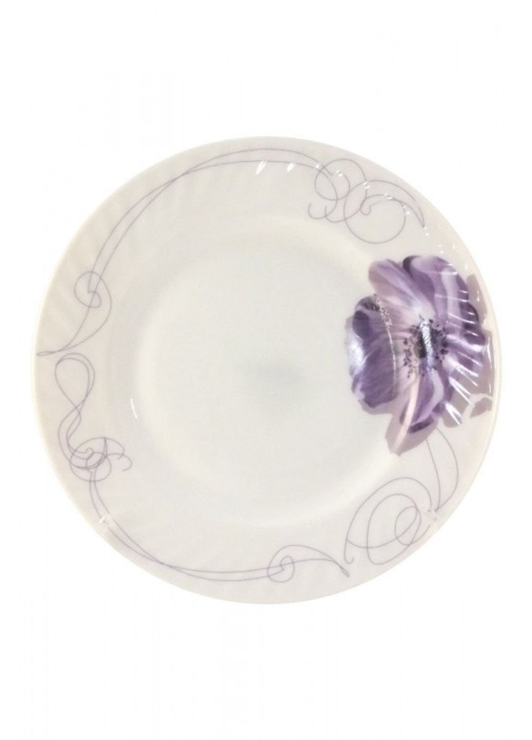 Тарілка обідня Purple flower HP-80-P 20 см Lorentso (253612013)