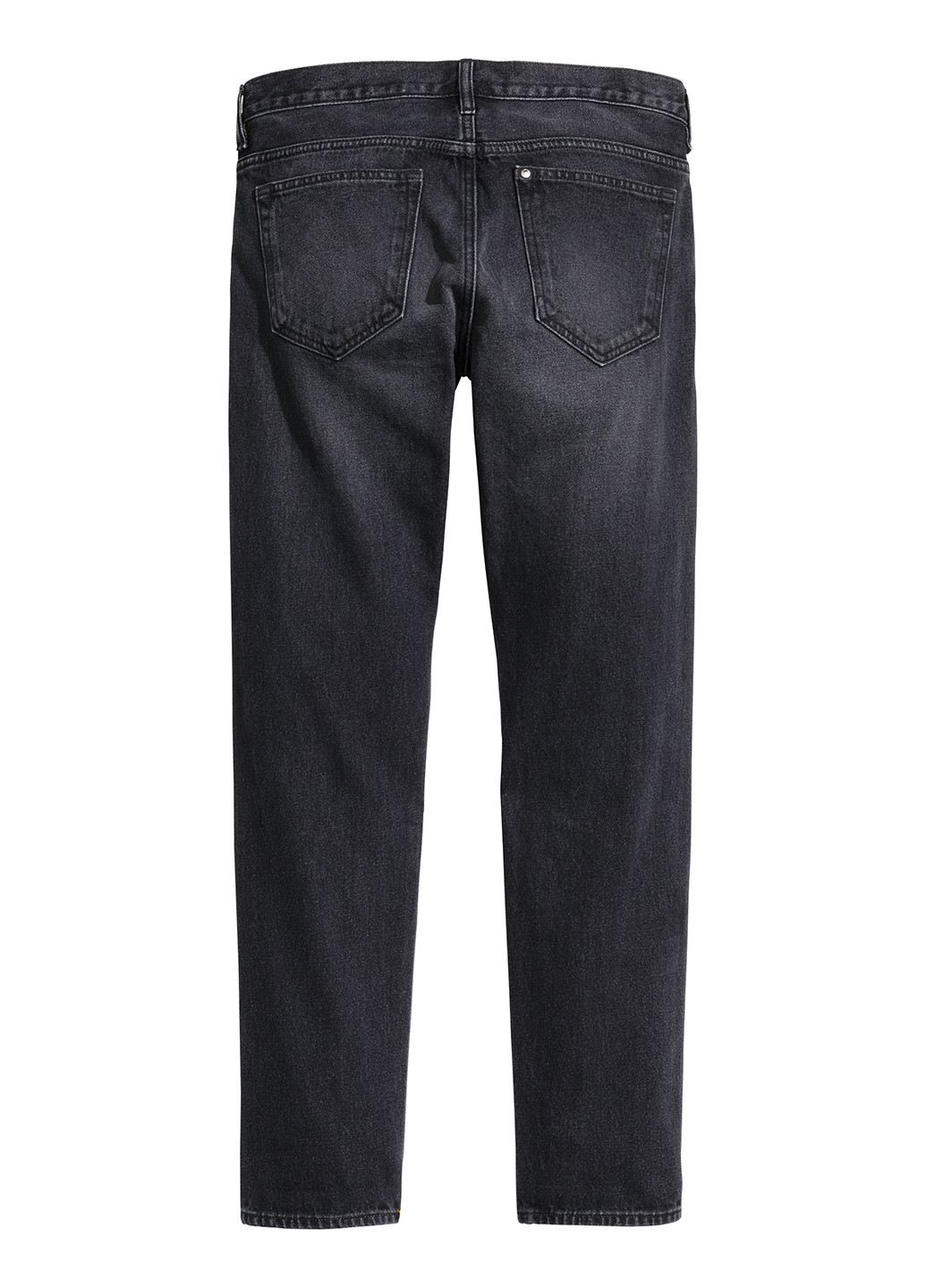 Темно-серые демисезонные слим фит джинсы H&M