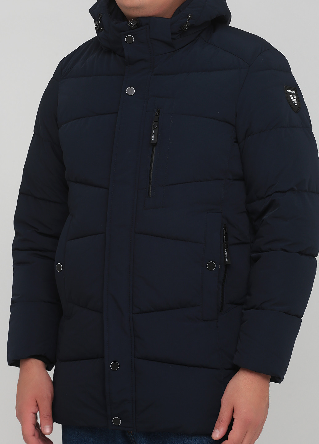 Темно-синяя зимняя куртка Vavalon