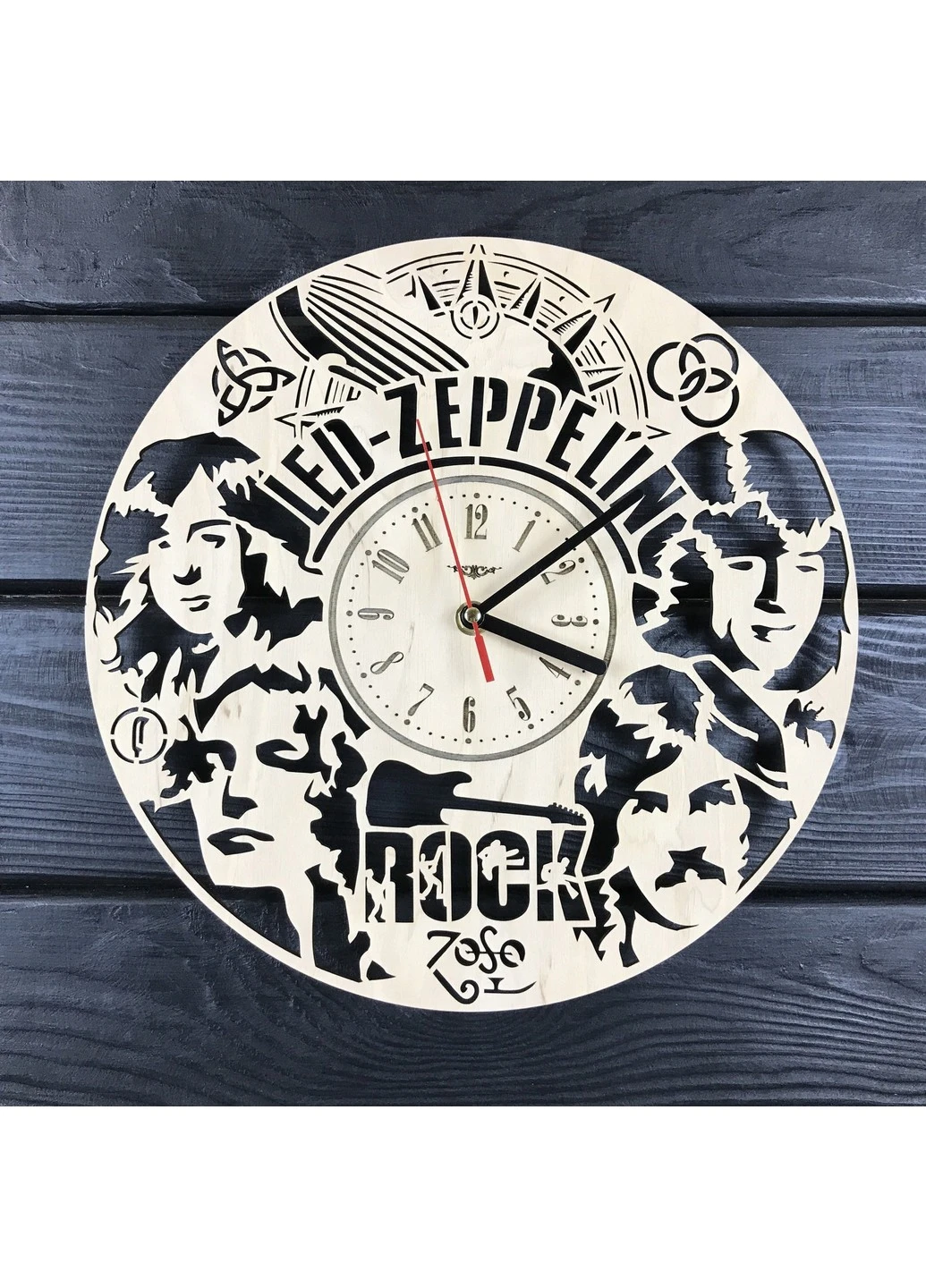 Дизайнерський годинник на стіну «Led Zeppelin» 7Arts (253567033)