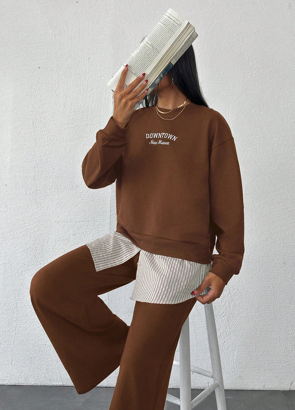 Костюм (світшот, штани) SHEIN (340699816)