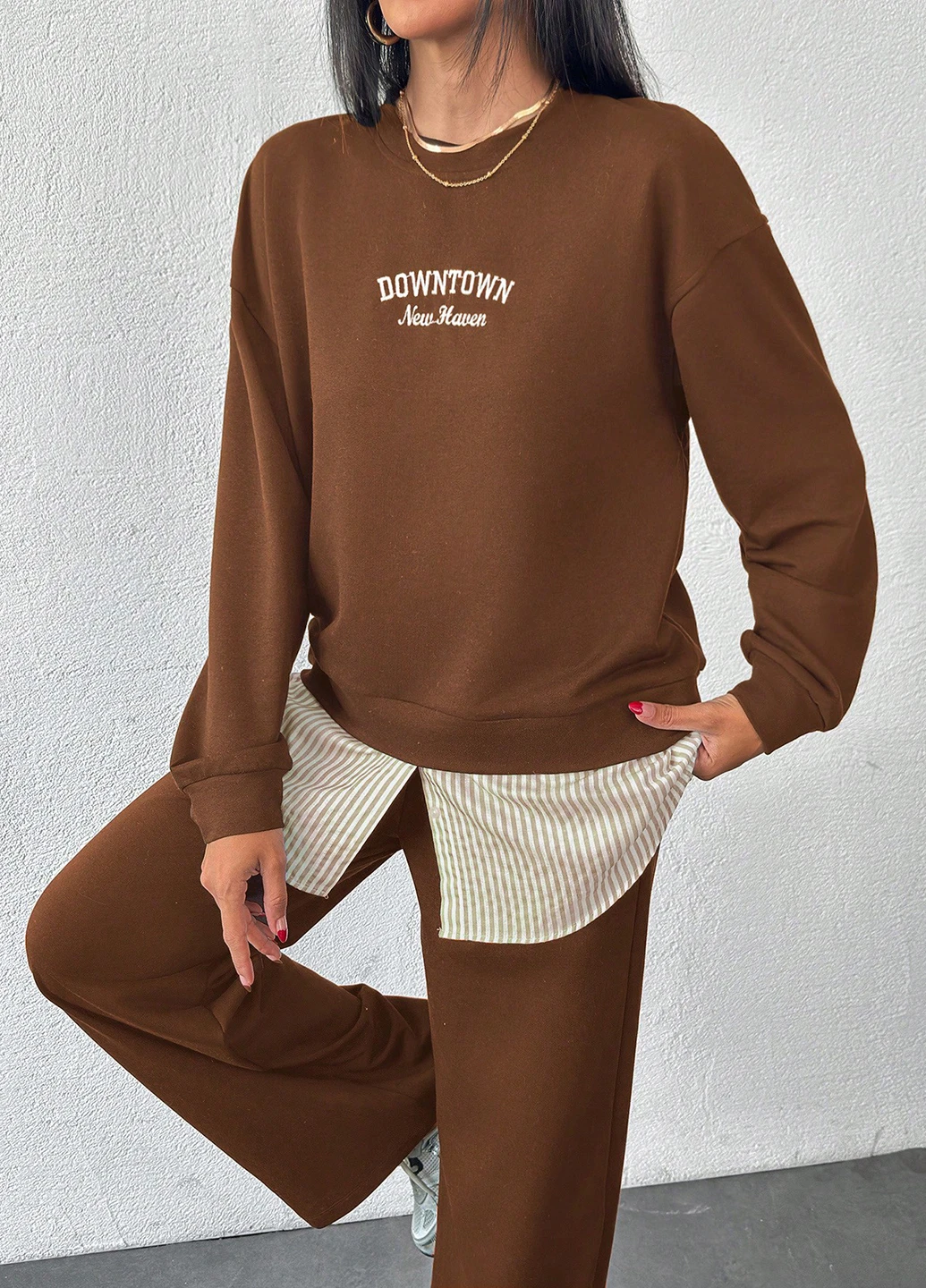Костюм (світшот, штани) SHEIN (340699816)