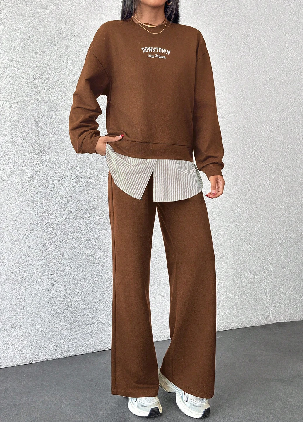 Костюм (світшот, штани) SHEIN (340699816)