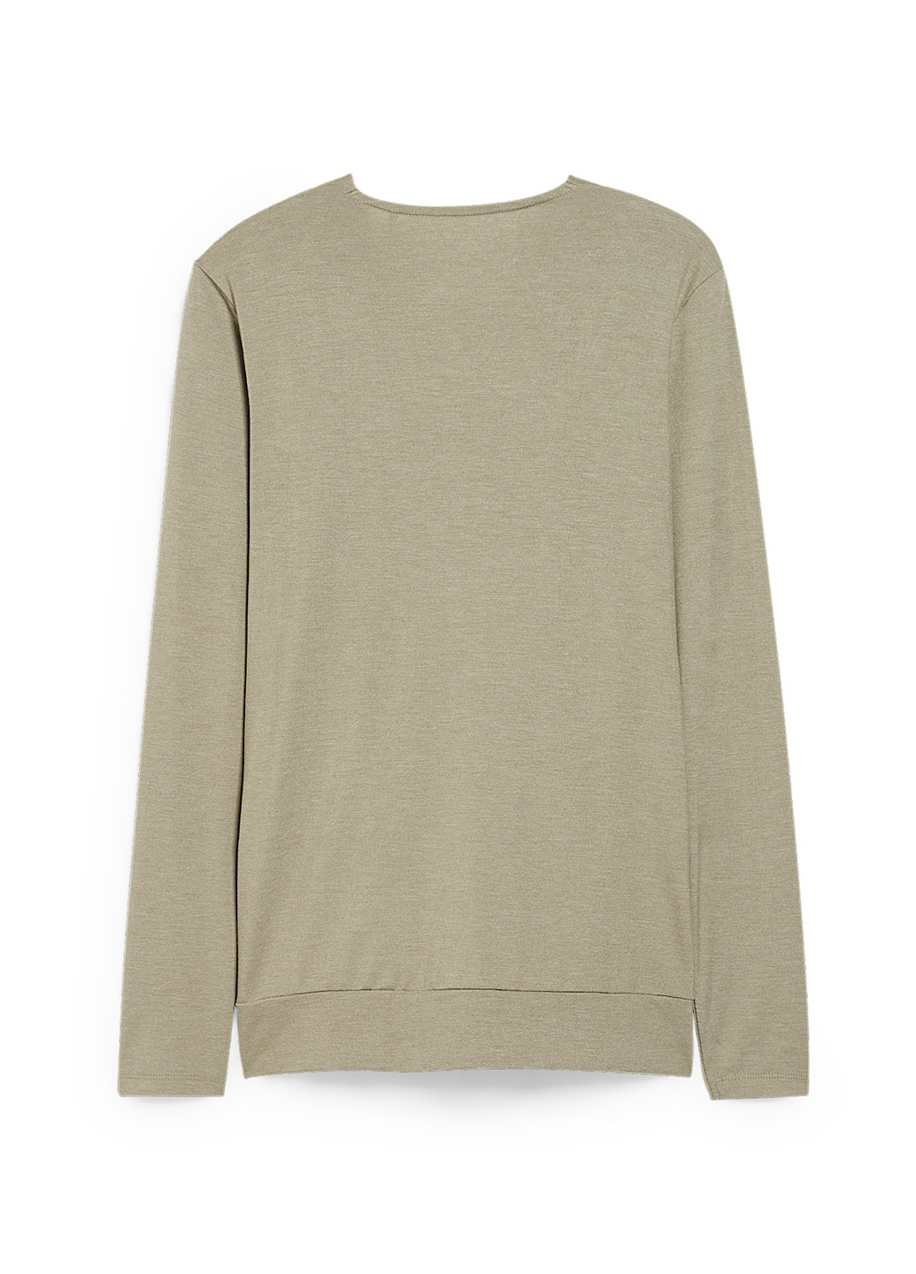 Сіро-зелена блуза для вагітних та годуючих на запах C&A