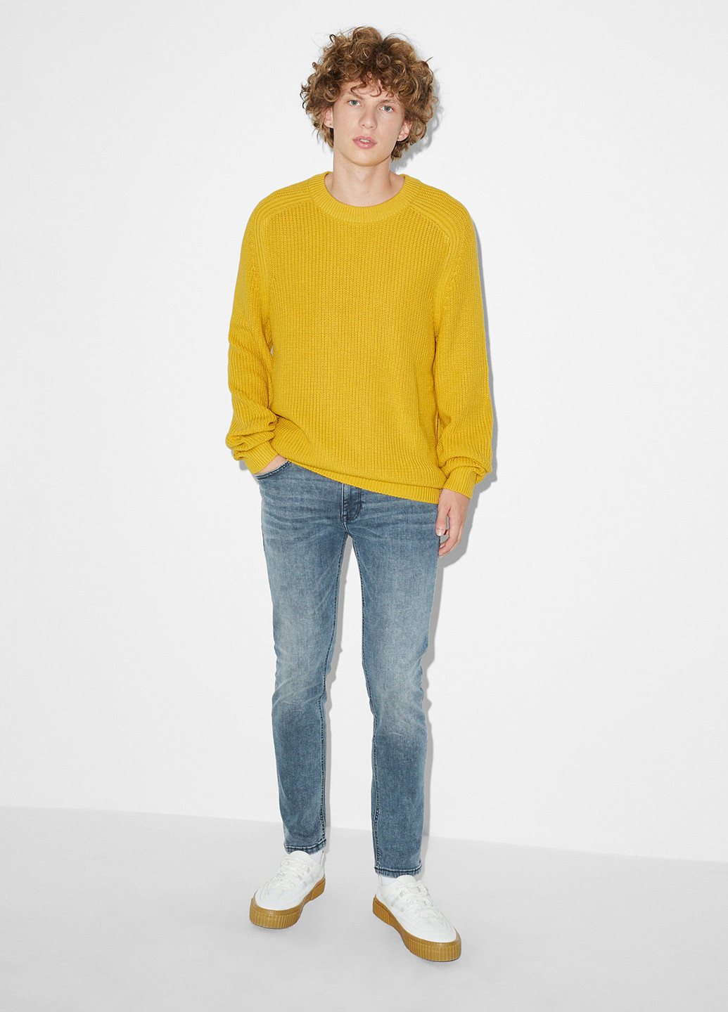 Жовтий демісезонний джемпер джемпер C&A