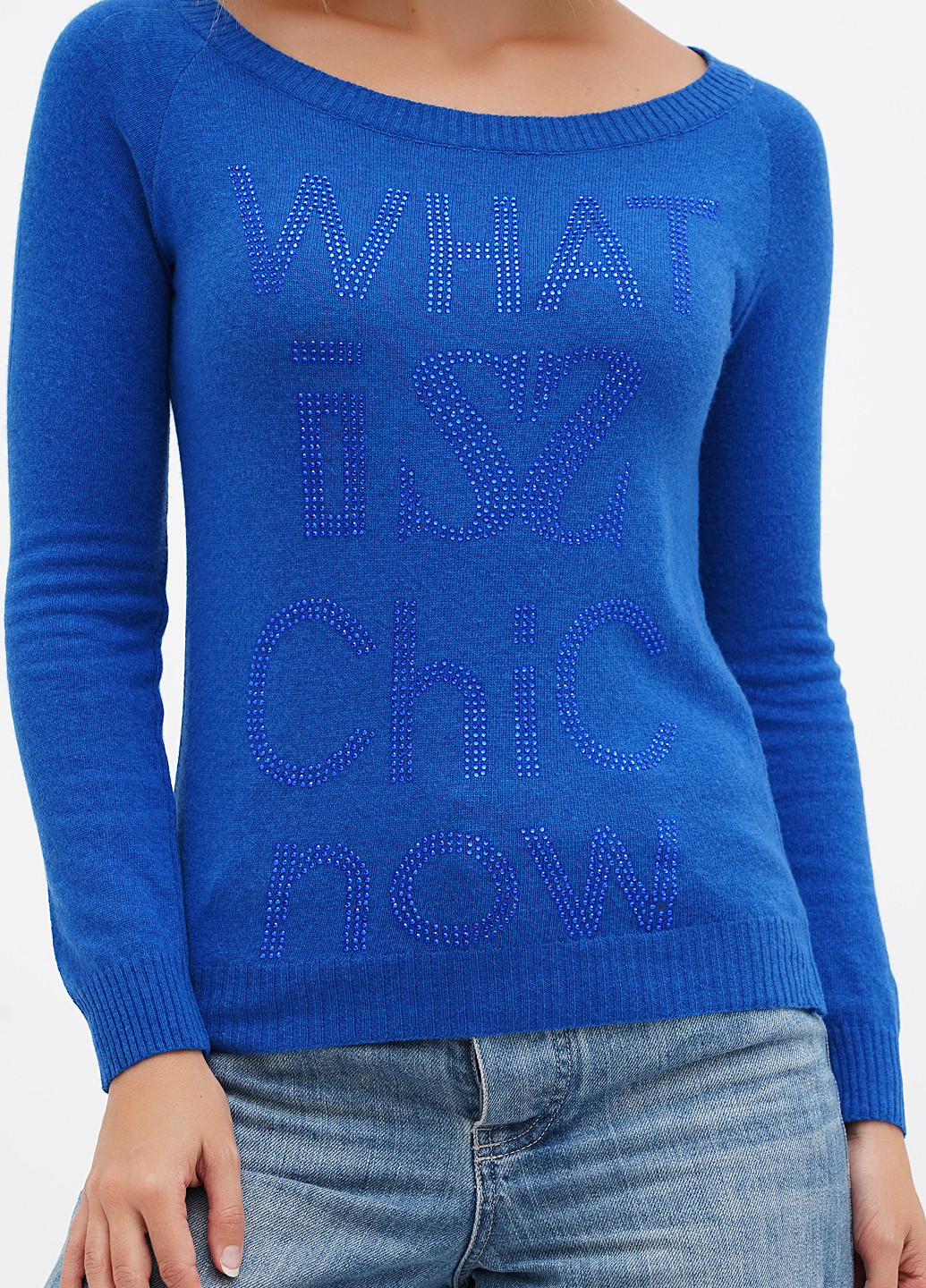 Блакитний демісезонний джемпер джемпер Sassofono