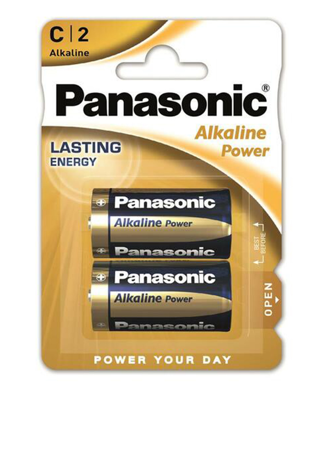 Батарейка Panasonic alkaline power c bli 2 (lr14reb/2bp) (138004363)