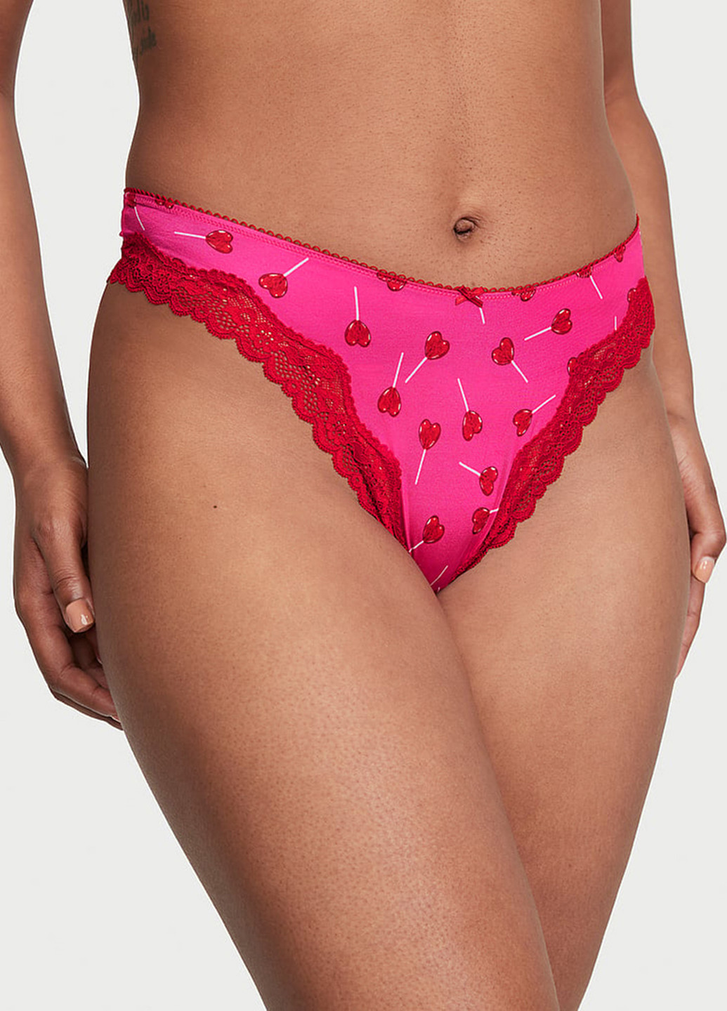 Рожевий демісезонний комплект (бюстгальтер, трусики) Victoria's Secret