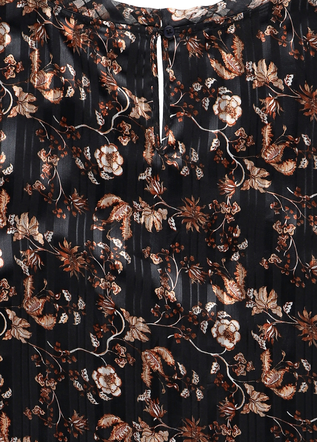 Чорна кежуал сукня плісована Cream з квітковим принтом