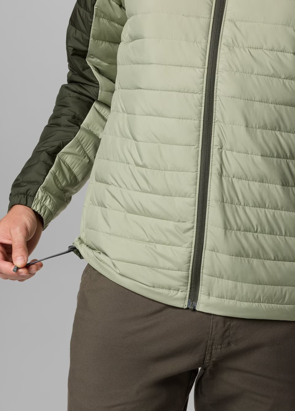 Зеленая демисезонная куртка Columbia