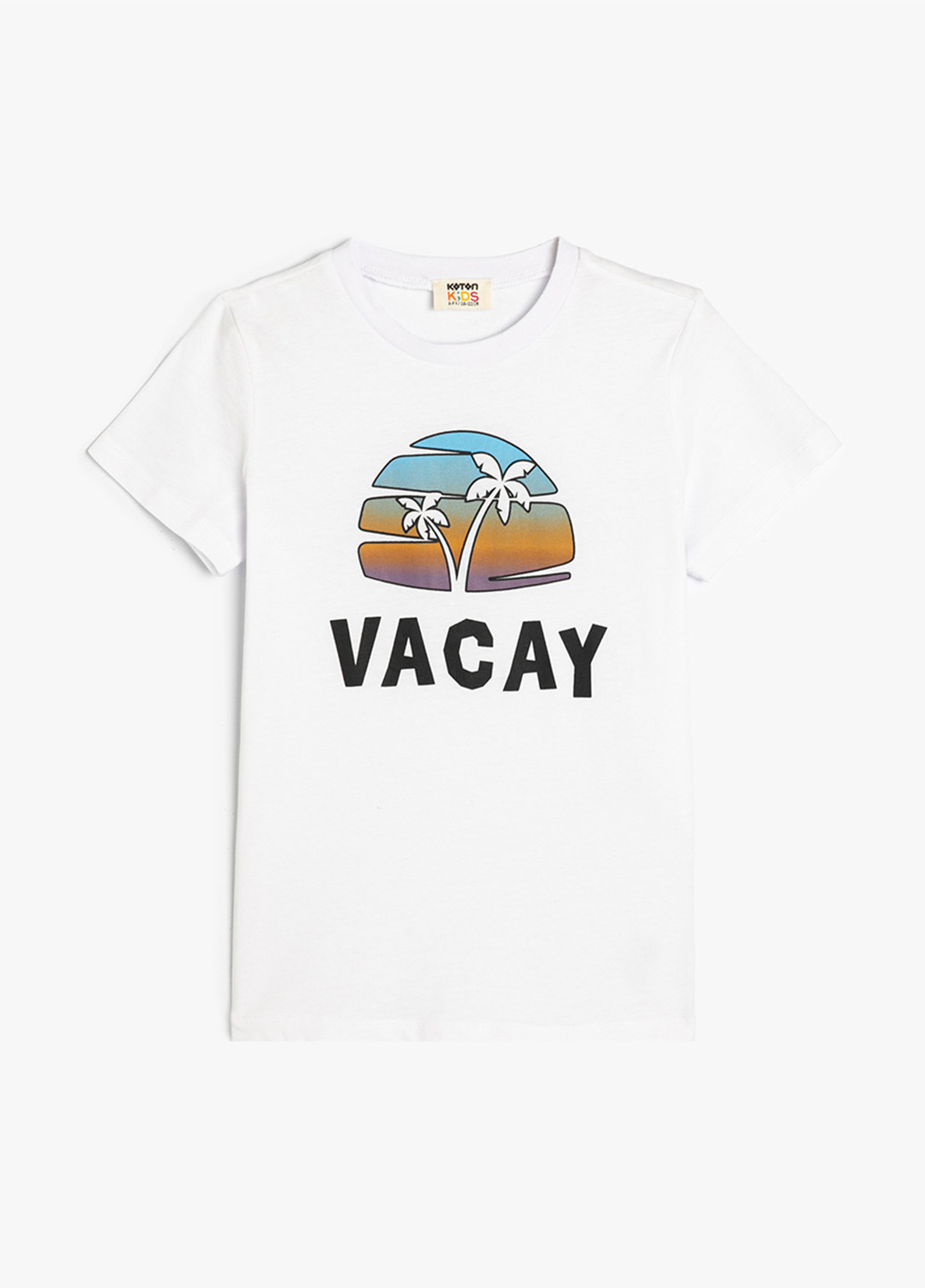Біла літня футболка KOTON