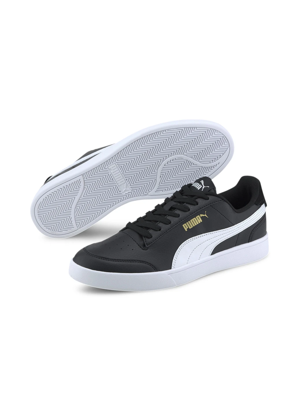Черные всесезонные кеды shuffle trainers Puma