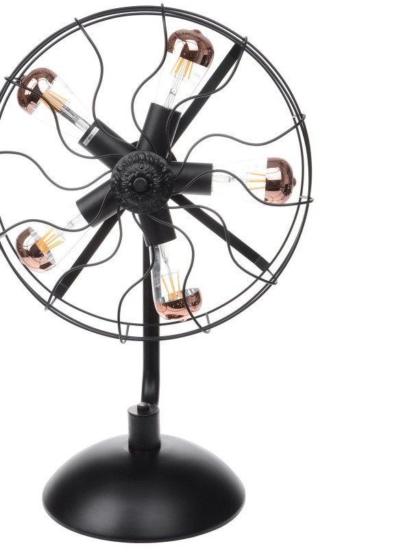 Настільна лампа "Вентилятор" Лофт BL-332T/5 E27 BK Brille (253881611)
