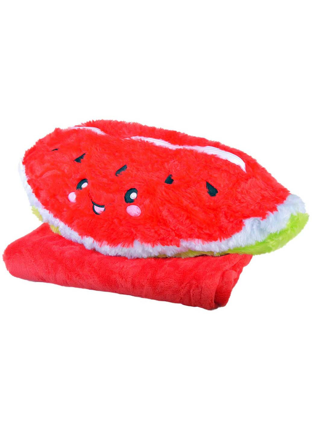 М'яка іграшка-плед Кавун 80х120 см A-Toys (255430200)