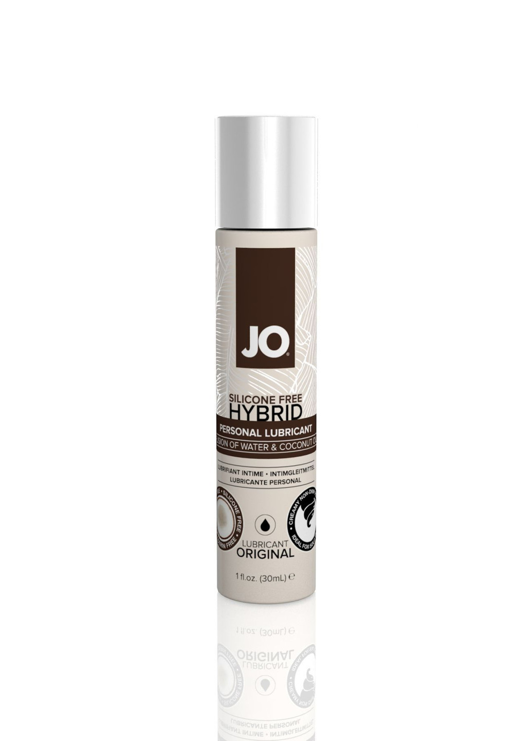 Крем-лубрикант з кокосовим маслом Silicone Free Hybrid ORIGINAL (30 мл) System JO (251876734)