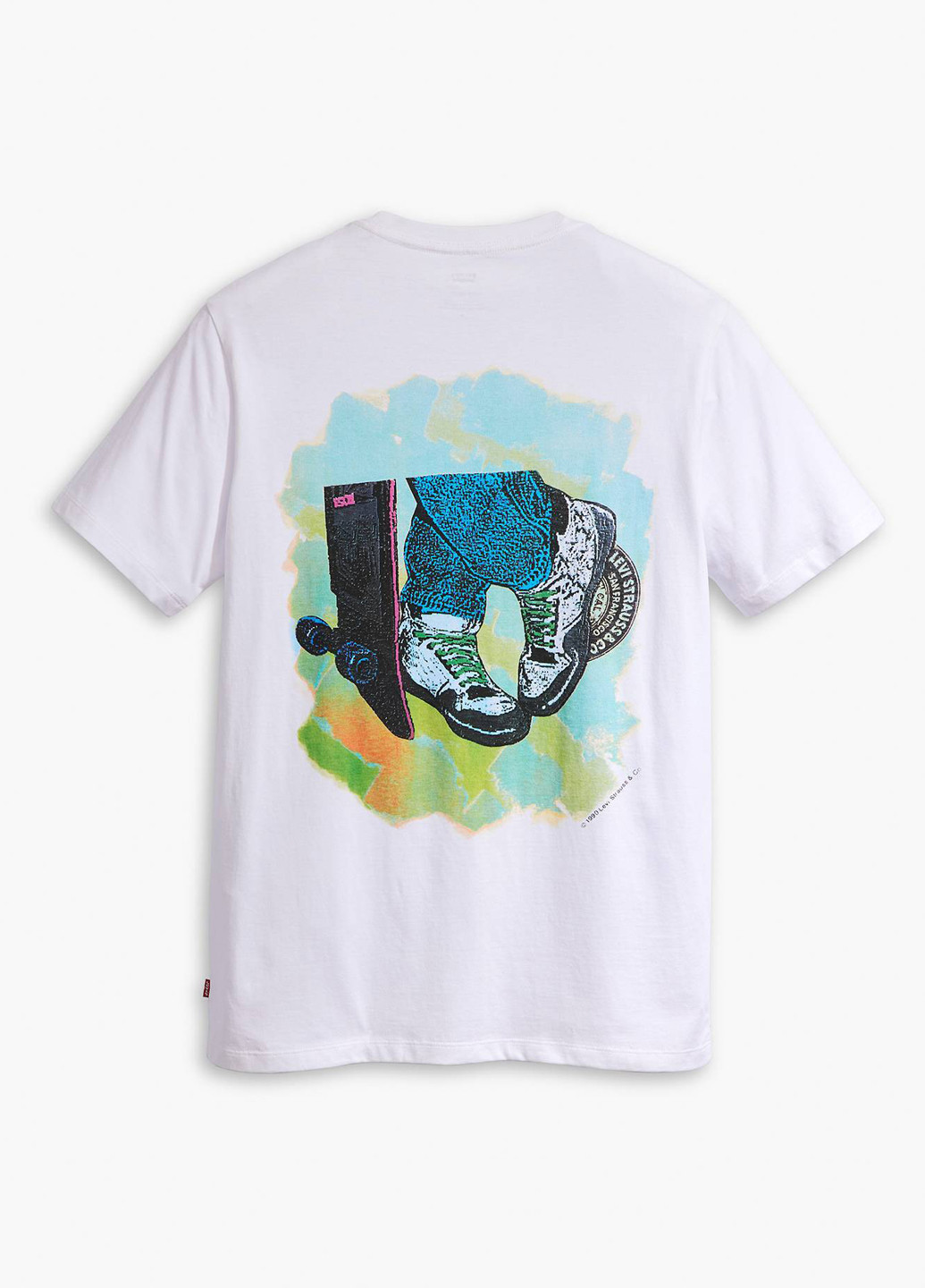 Белая футболка Levi's