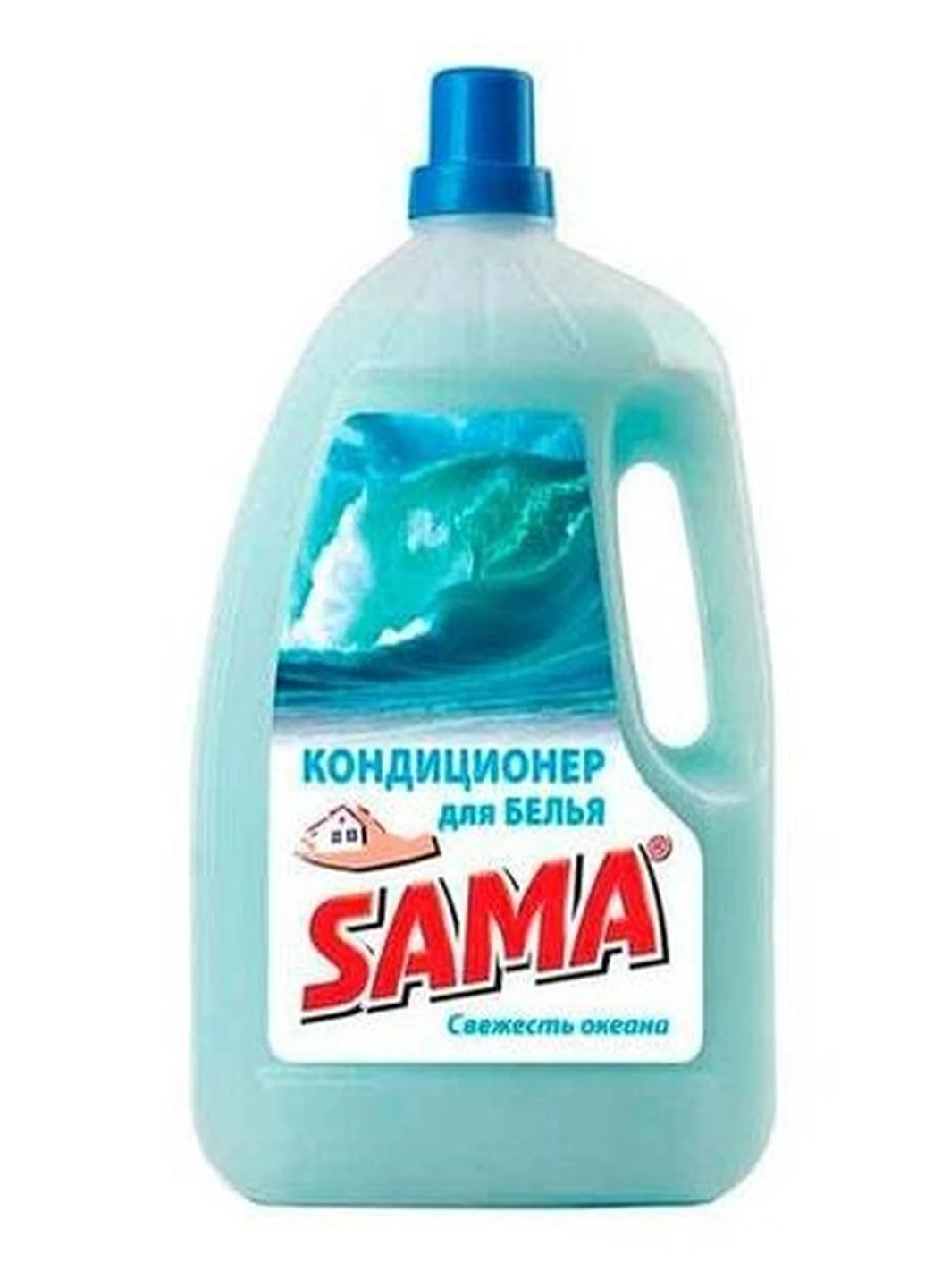 Кондиціонер Для Білизни 4 Л Свіжість Океану SAMA (248407921)