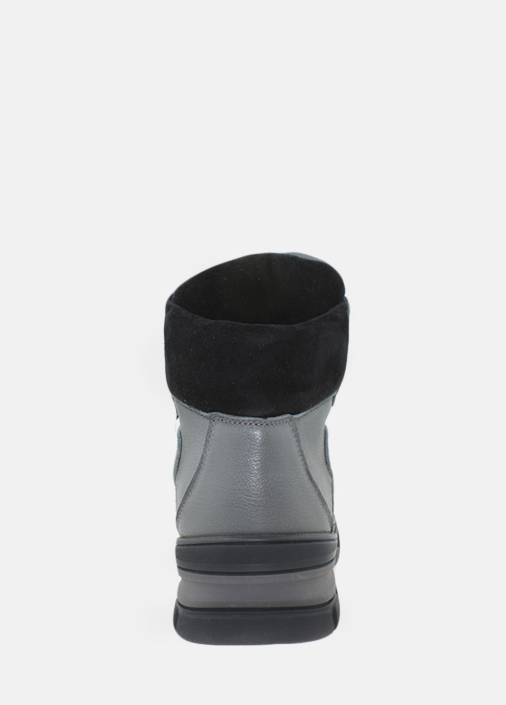Зимние ботинки rf1823 серый Favi из натуральной замши