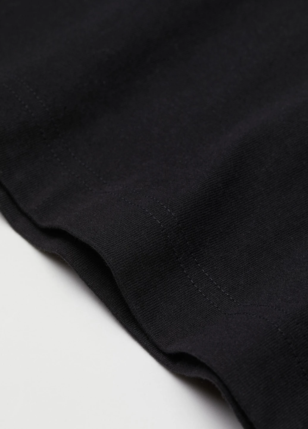 Футболка,чорний, H&M Basic - (255192557)