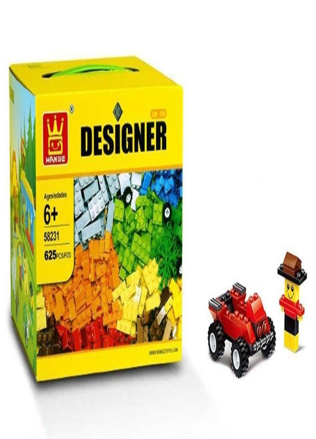 Детский конструктор Wange 625 деталей (4523699) Francesco Marconi (214385294)