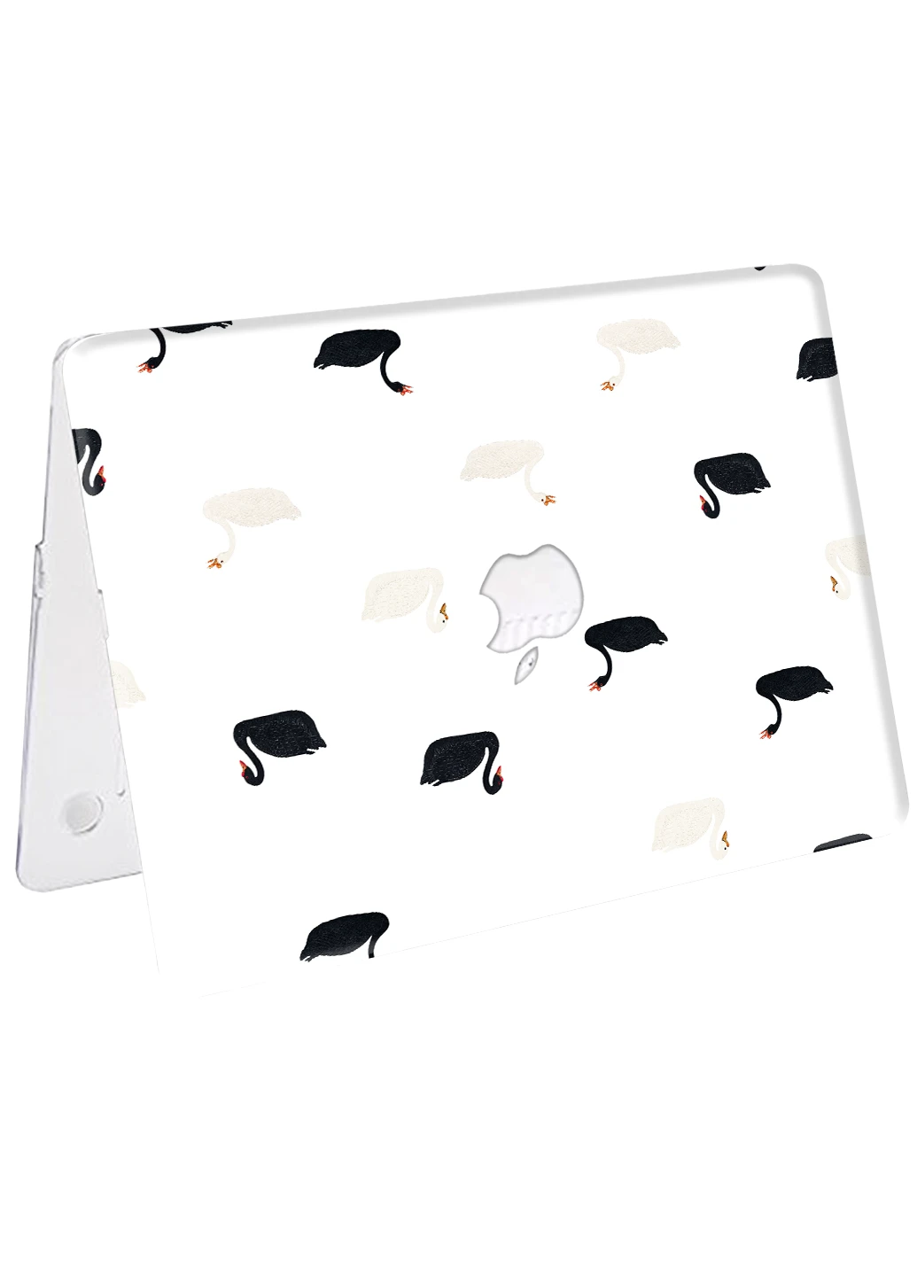 Чехол пластиковый для Apple MacBook Pro 15 A1707 / A1990 Паттерн Гуси (Pattern) (9649-2778) MobiPrint (219124112)