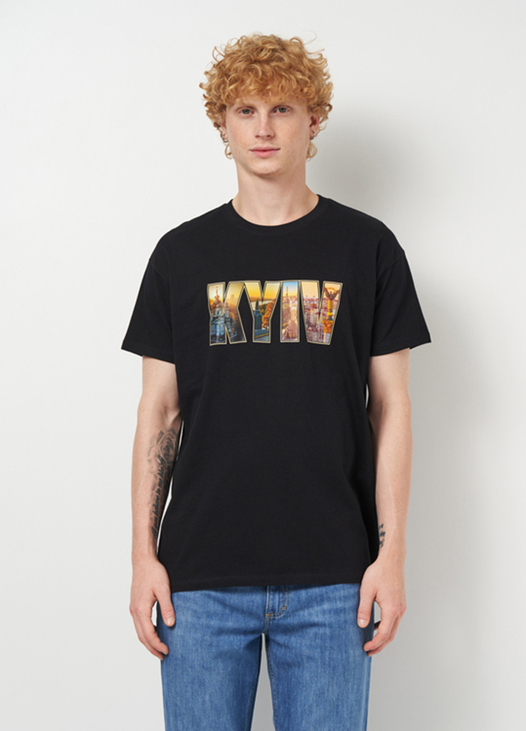 Черная футболка Sol's