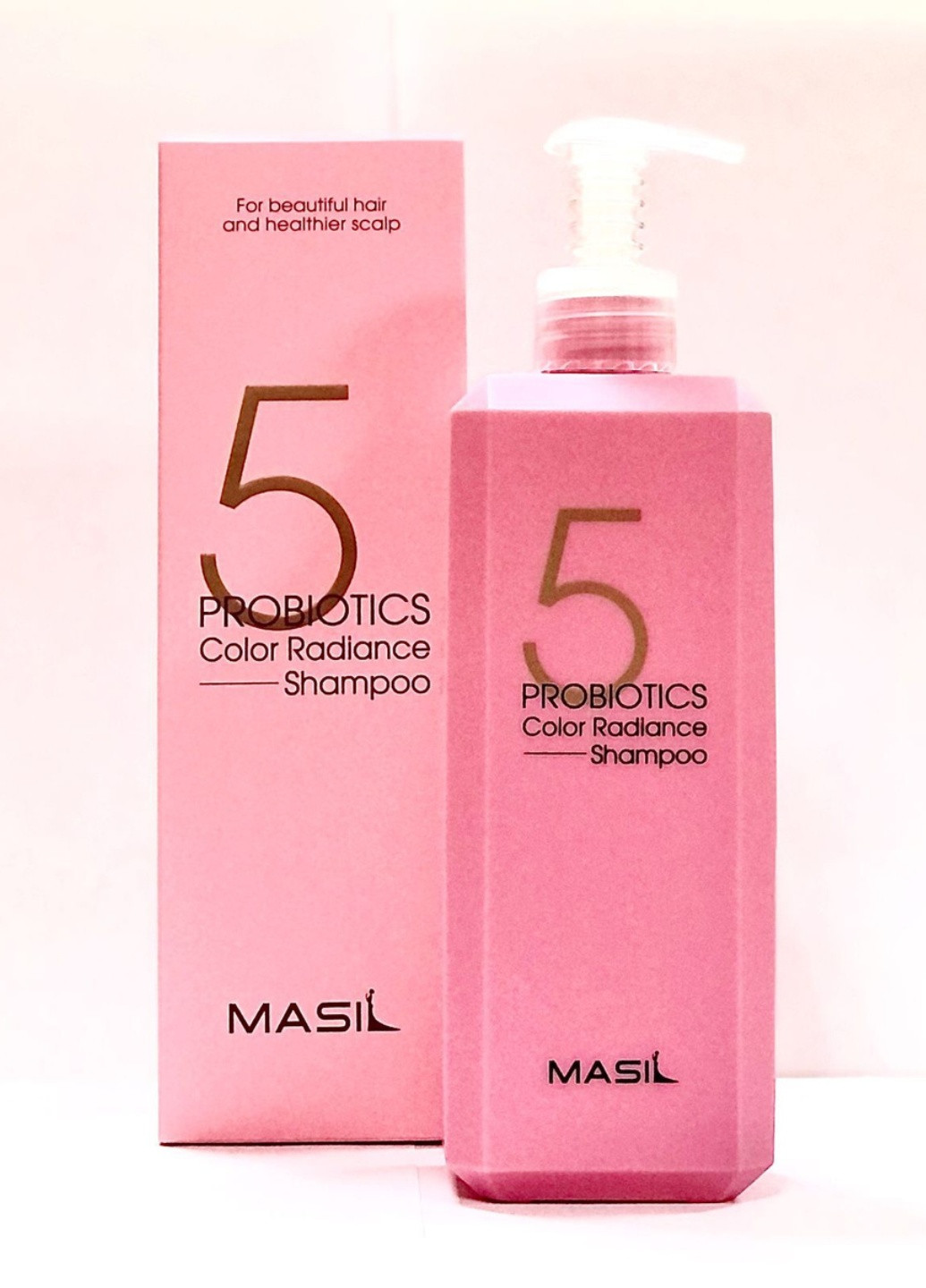 Шампунь 5 PROBIOTICS COLOR RADIANCE SHAMPOO с пробиотиками для защиты цвета, 500 мл MASIL (252652256)