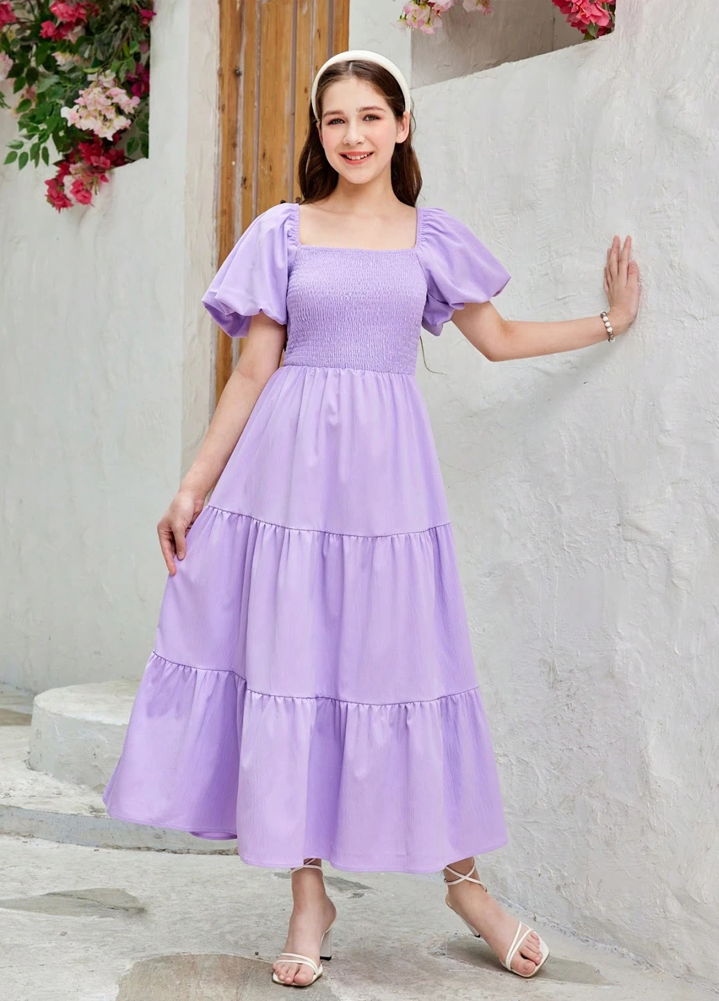 Сиреневое платье SHEIN (322849040)