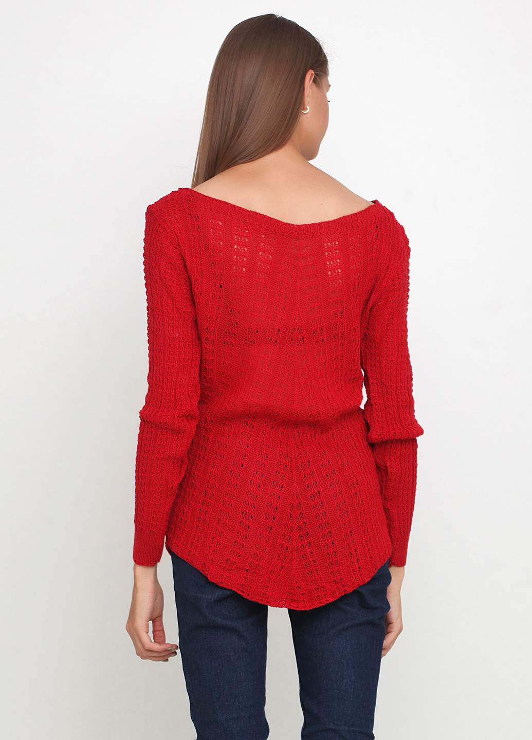 Червоний демісезонний пуловер пуловер Massimo