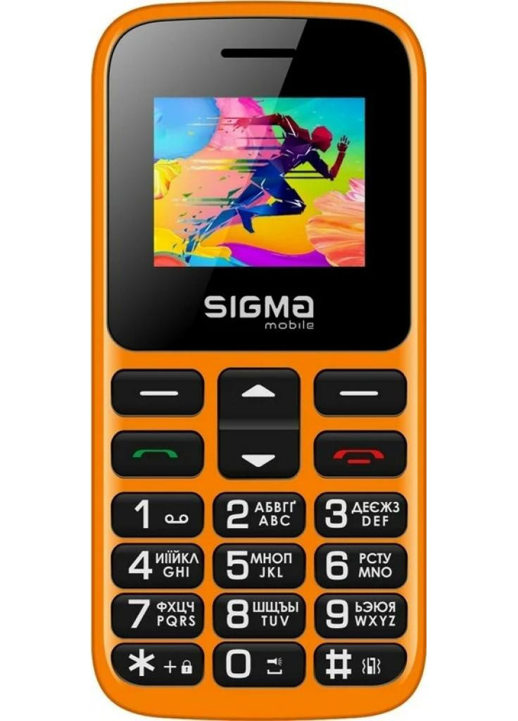 Мобільний телефон Comfort 50 HIT2020 Orange (4827798120934) Sigma comfort 50 hit2020 оrange (253507657)