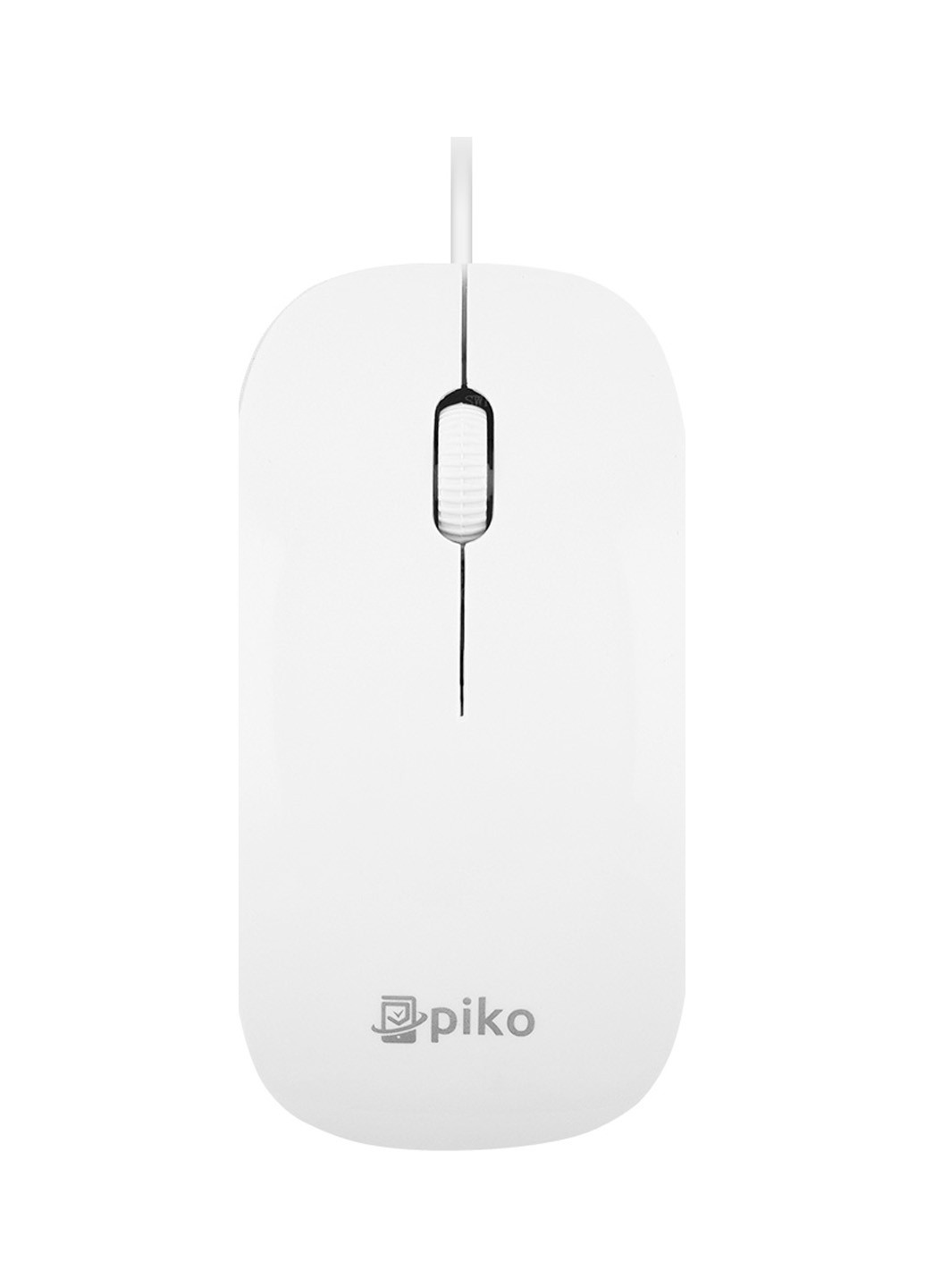 Мышь оптическая проводная (белый) Piko ms-071 (130789600)