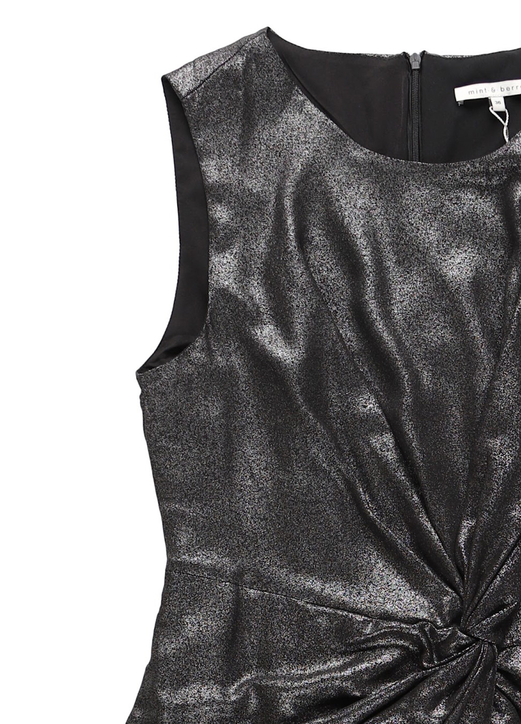 Темно-сіра кежуал сукня MINT&BERRY однотонна