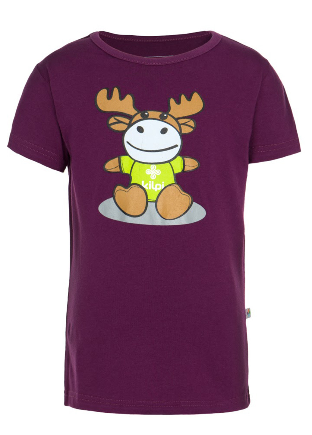 Фиолетовая летняя футболка с коротким рукавом Kilpi