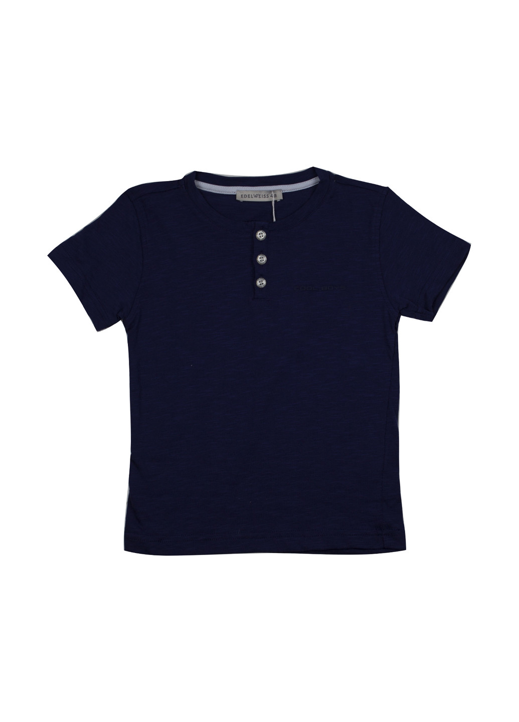 Темно-синяя летняя футболка Edelweiss