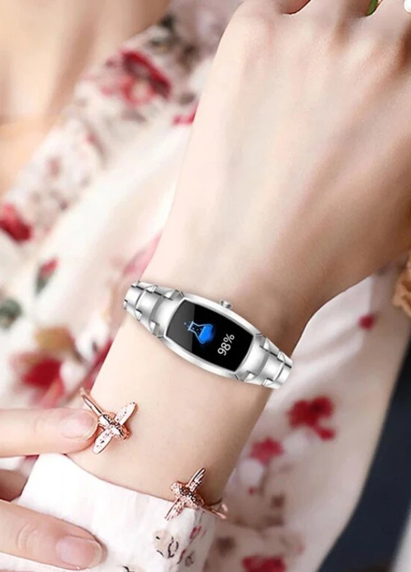 Умные Фитнес-браслет Supermiss Silver Pro спортивные, умные Lemfo (225878350)