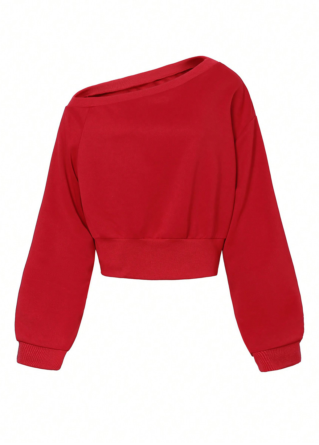 Красный демисезонный свитер SHEIN