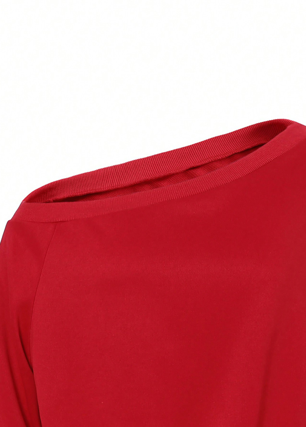 Красный демисезонный свитер SHEIN