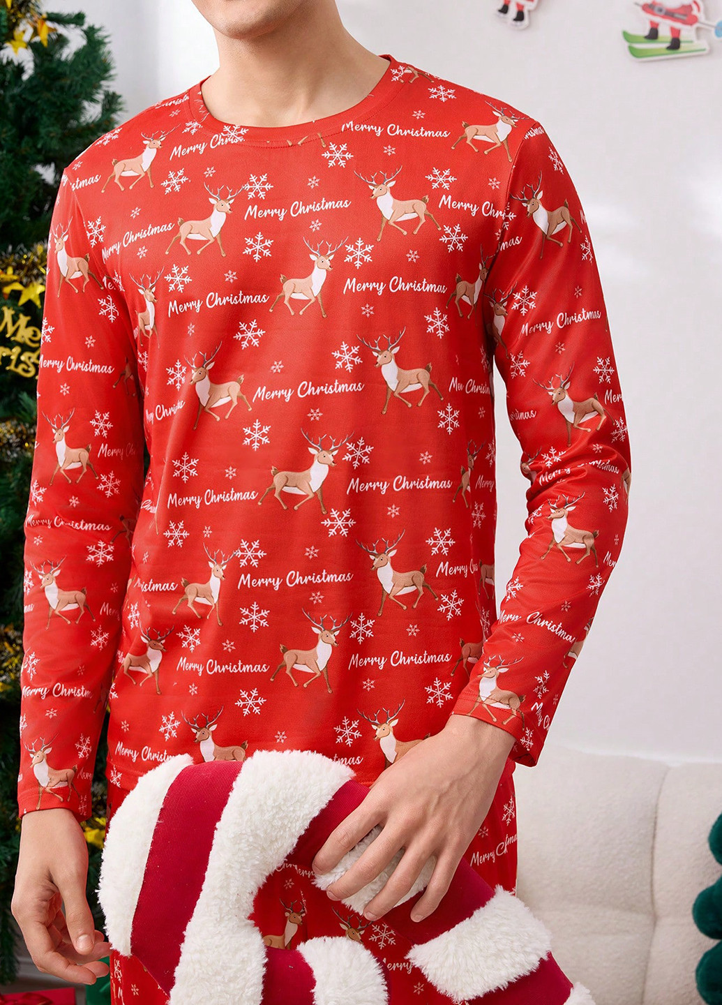 Піжама (лонгслів, штани) SHEIN (341285683)