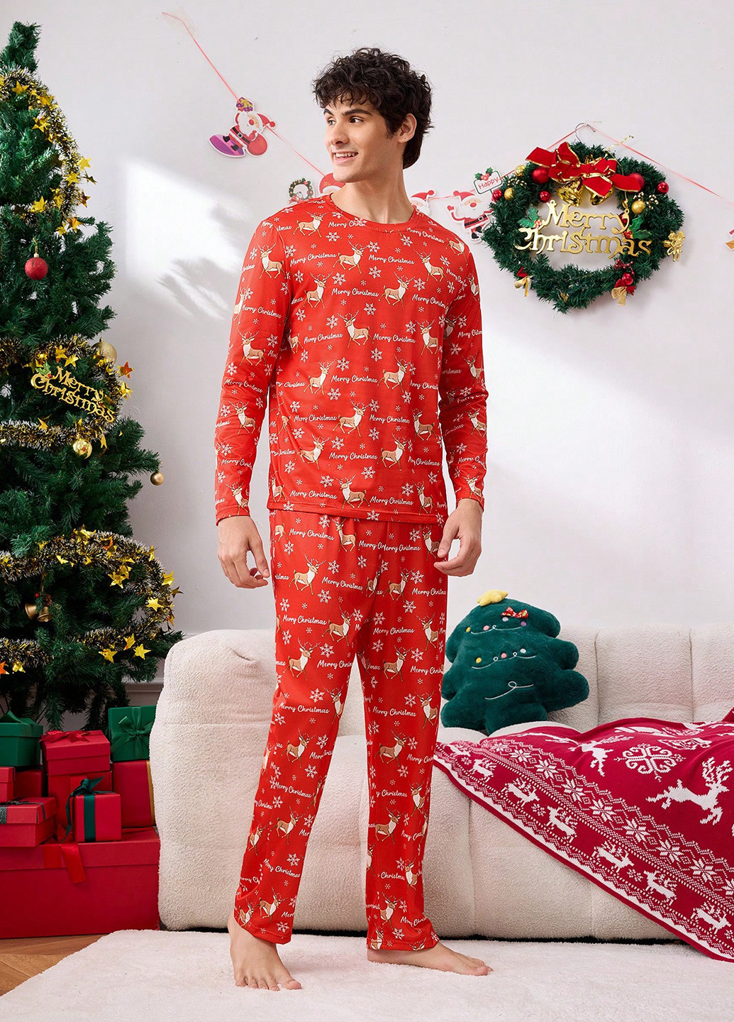 Піжама (лонгслів, штани) SHEIN (341285683)