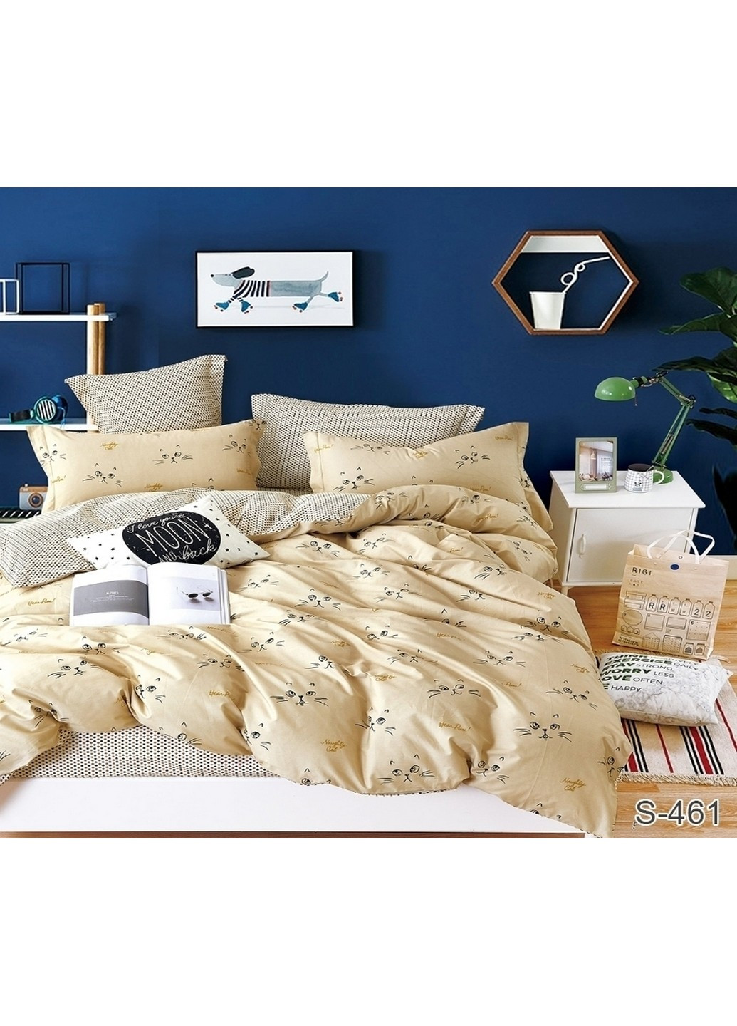 Комплект постельного белья с компаньоном 2-спальный ТМ TAG (228879714)