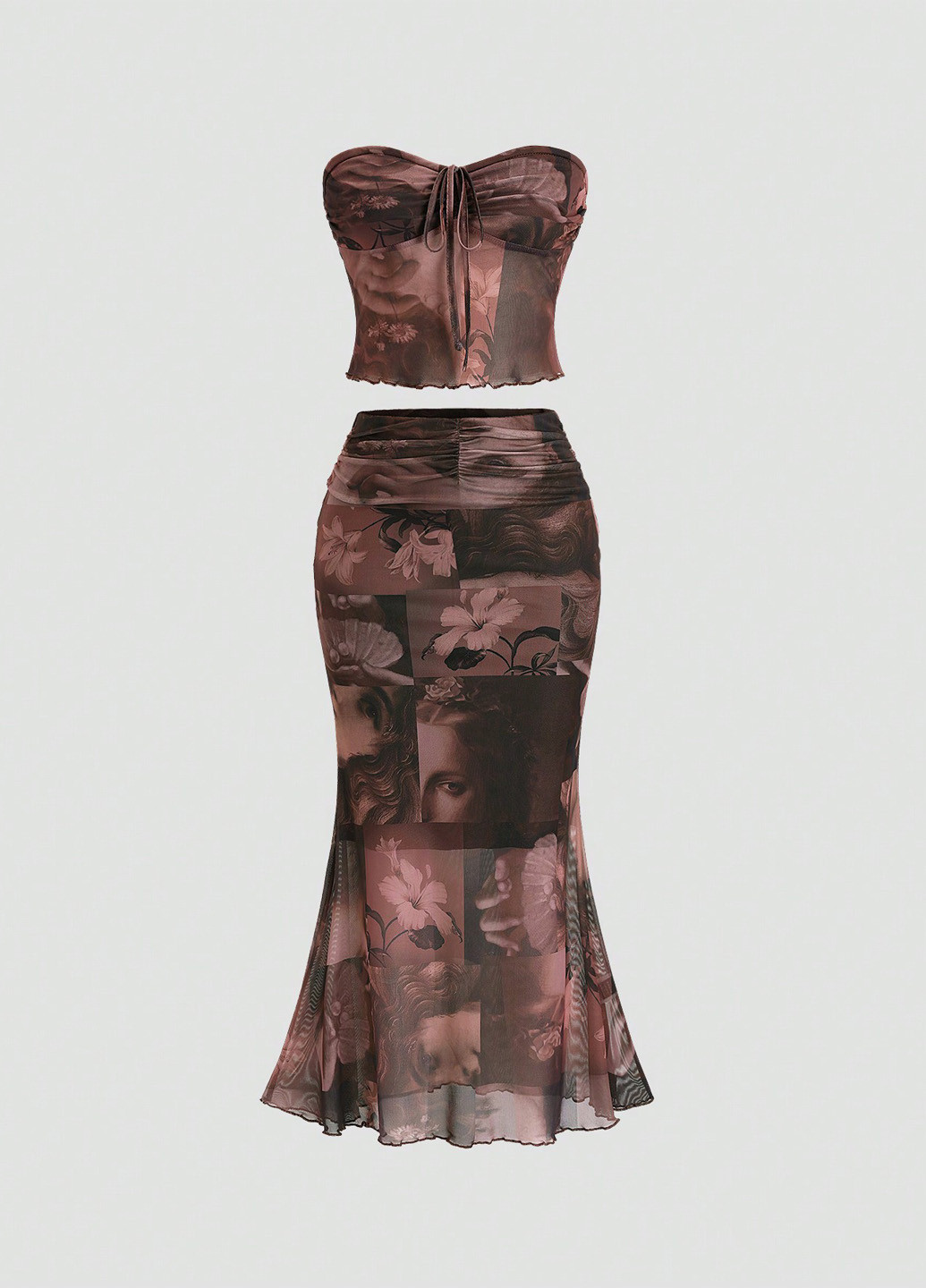 Костюм (топ, юбка) SHEIN (341744271)