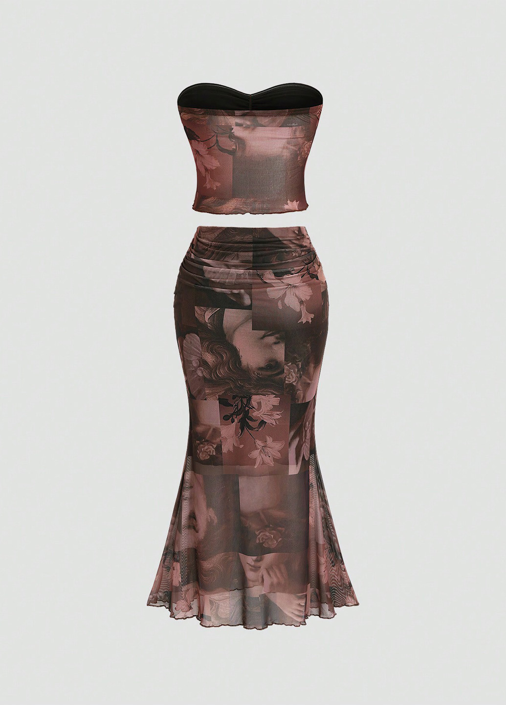 Костюм (топ, юбка) SHEIN (341744271)