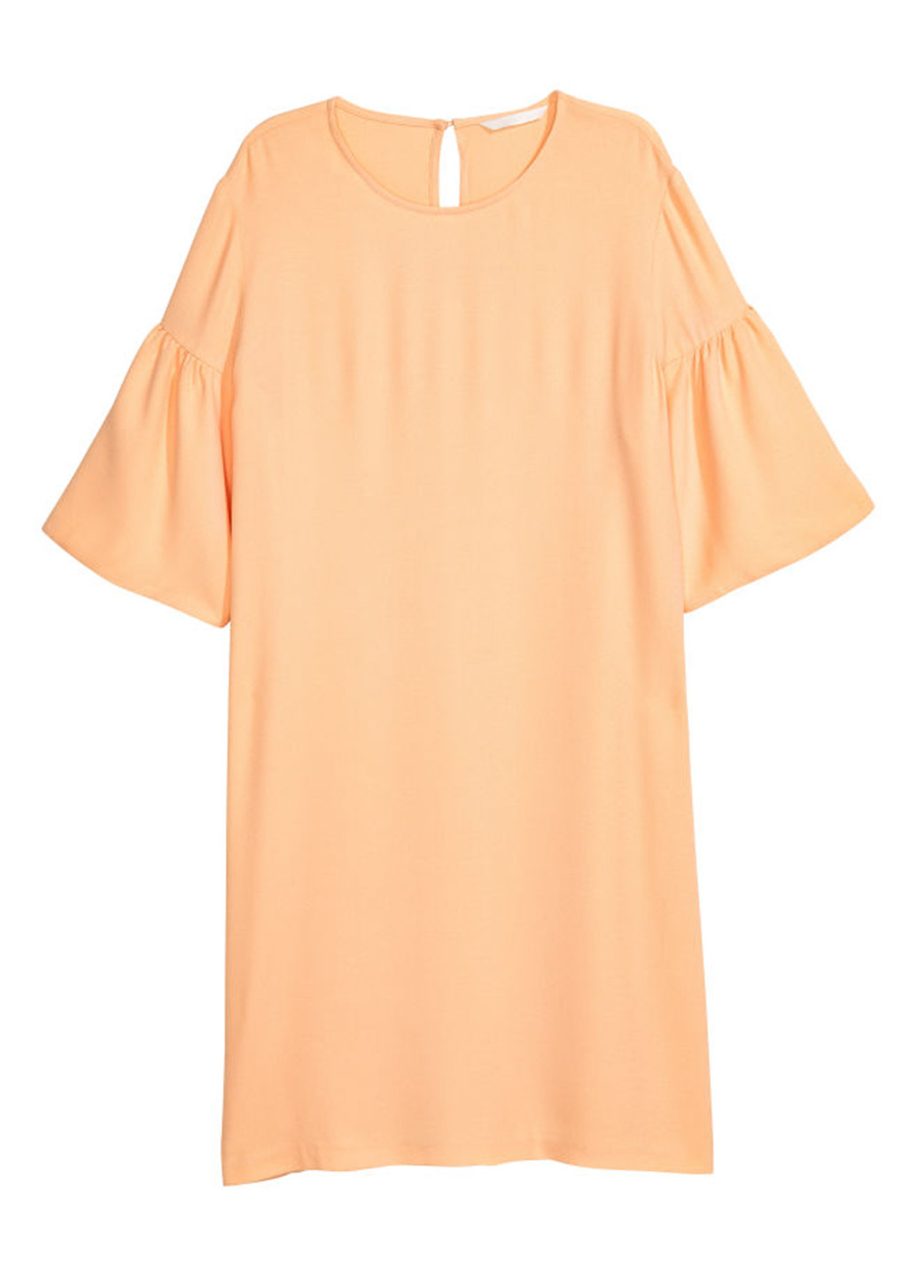 Оранжевое кэжуал платье H&M