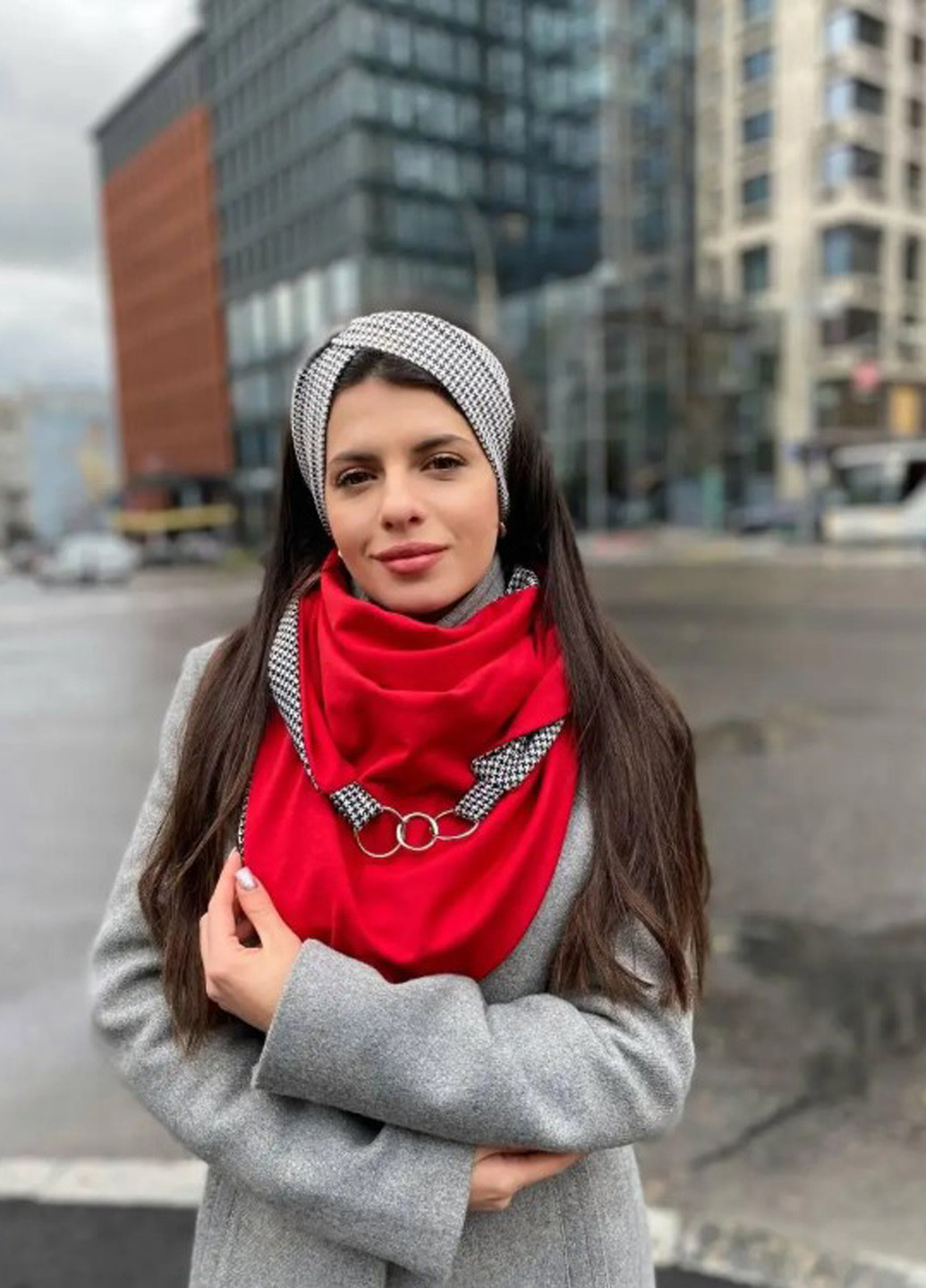 Шарф-снуд двусторонний My Scarf (369094734)