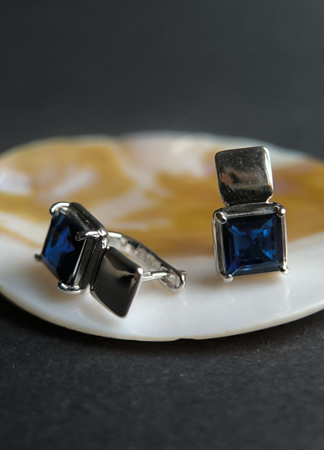 Сережки Silver Flame (354214485)