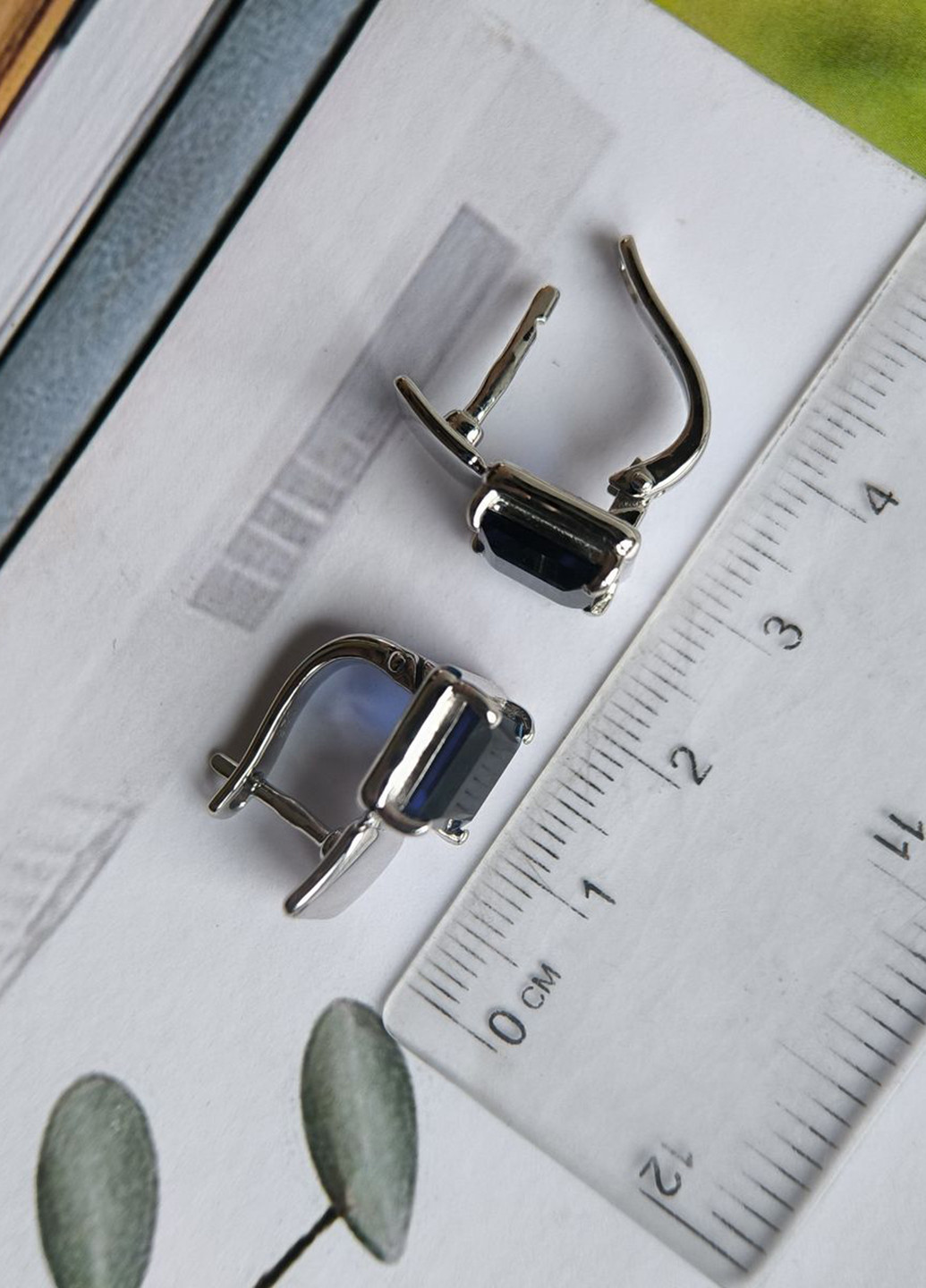 Сережки Silver Flame (354214485)