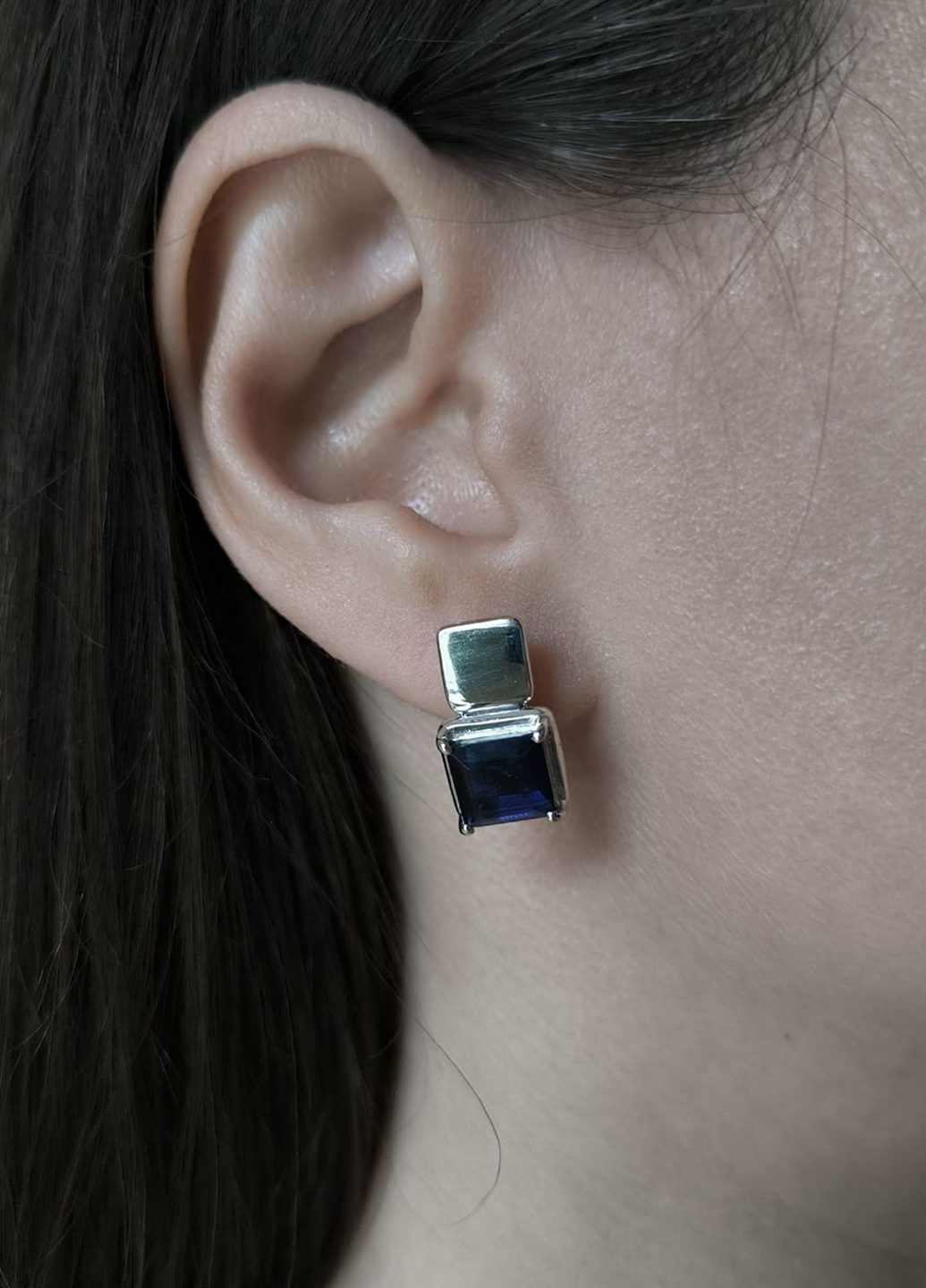 Сережки Silver Flame (354214485)