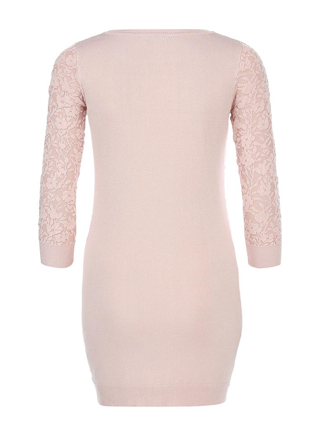 Светло-розовое коктейльное платье Dorothy Perkins однотонное